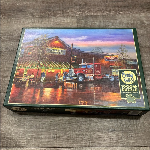 Cobble Hill 1000-Piece Puzzle - Evening Truck Stop - Picture 2 of 4